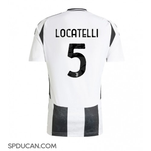 Muški Nogometni Dres Juventus Manuel Locatelli #5 Domaci 2024-25 Kratak Rukav